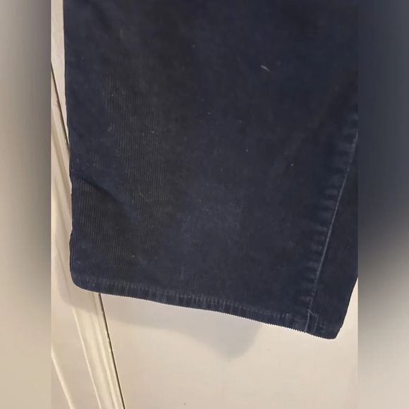 J Crew Favorite Fit Corduroy Pants Dark Blue Size 6 Short - Picture 3 of 11
